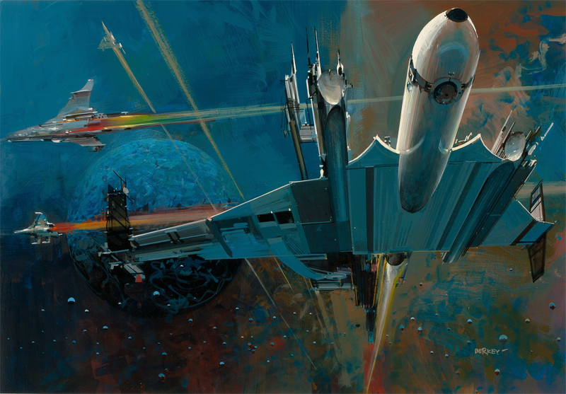 Illustration for article titled The Space Artist Who Perfectly Painted All Our Cosmic DreamsĀ